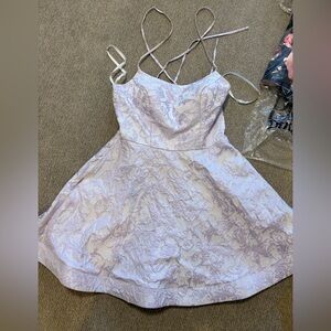 Strappy Lavender Dress